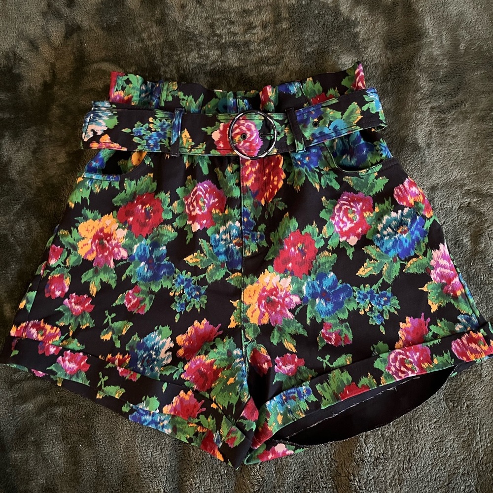 Zara Floral Shorts